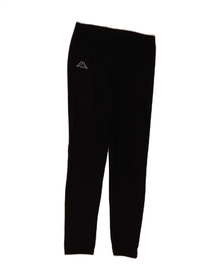 KAPPA Womens Leggings UK 14 Large Black Vintage Kappa and Second-Hand Kappa from Messina Hembry 