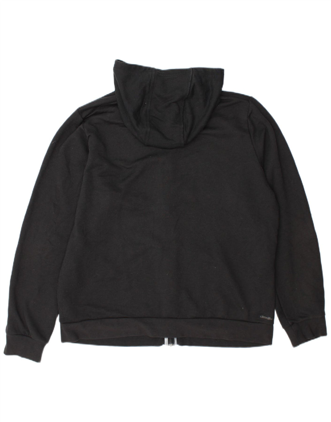 Suéter Adidas Masculino Graphic Zip com Capuz XL Cinza Poliéster