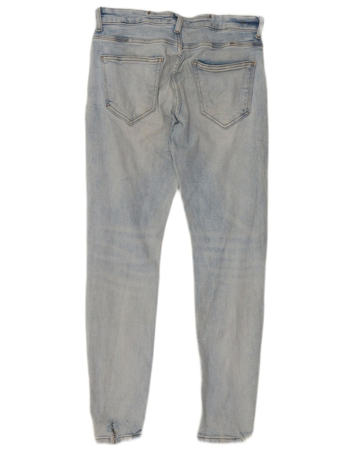 Calça jeans skinny masculina Zara EU 40 médio W31 L29 azul