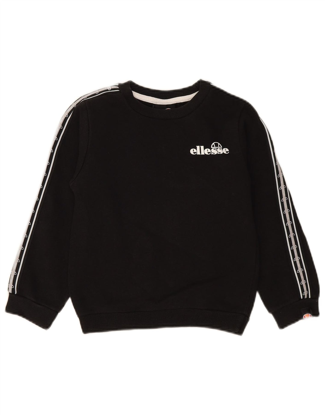 Suéter gráfico ELLESSE para meninos 5-6 anos algodão preto