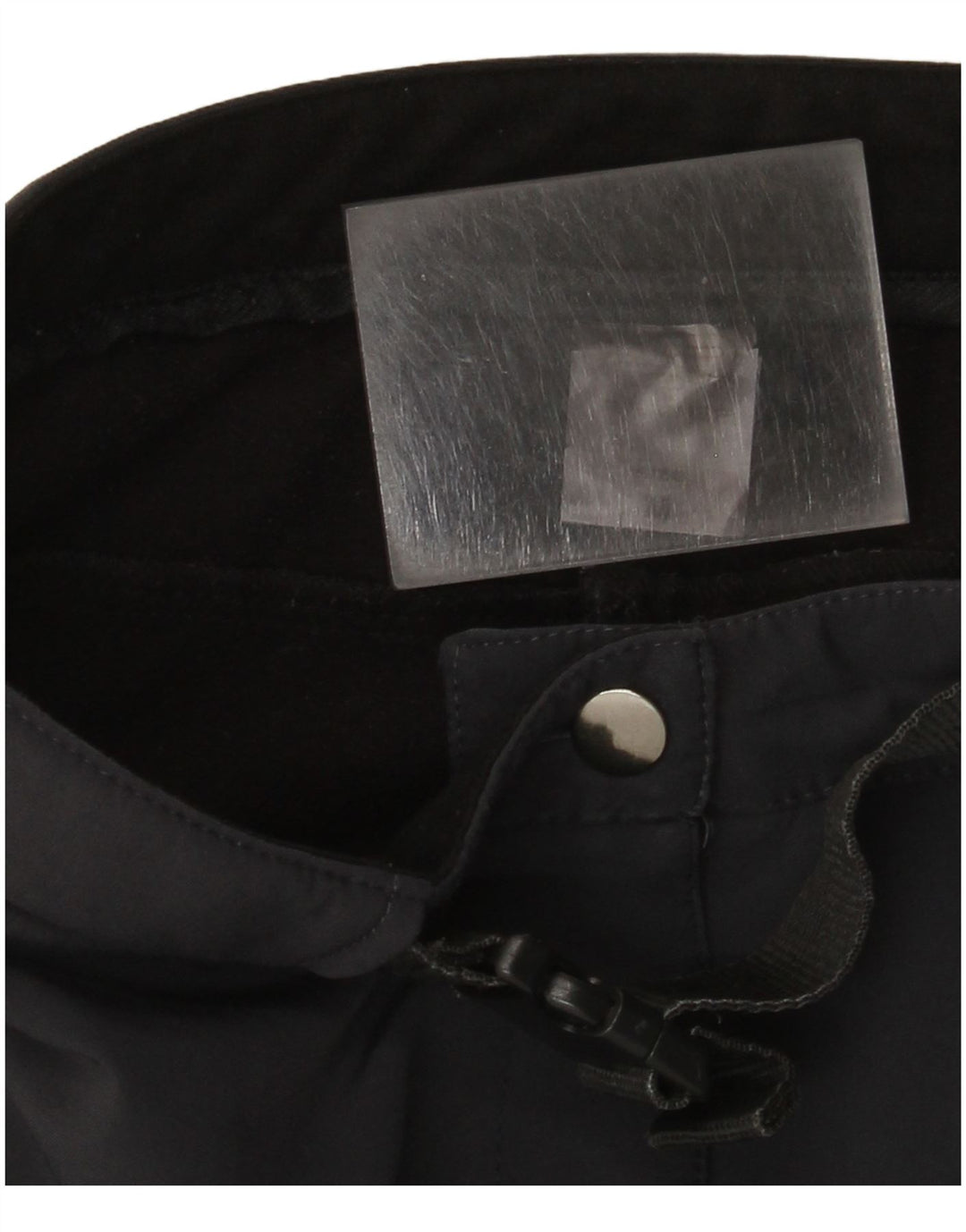 Calça de caminhada feminina vintage média W28 L30 cinza
