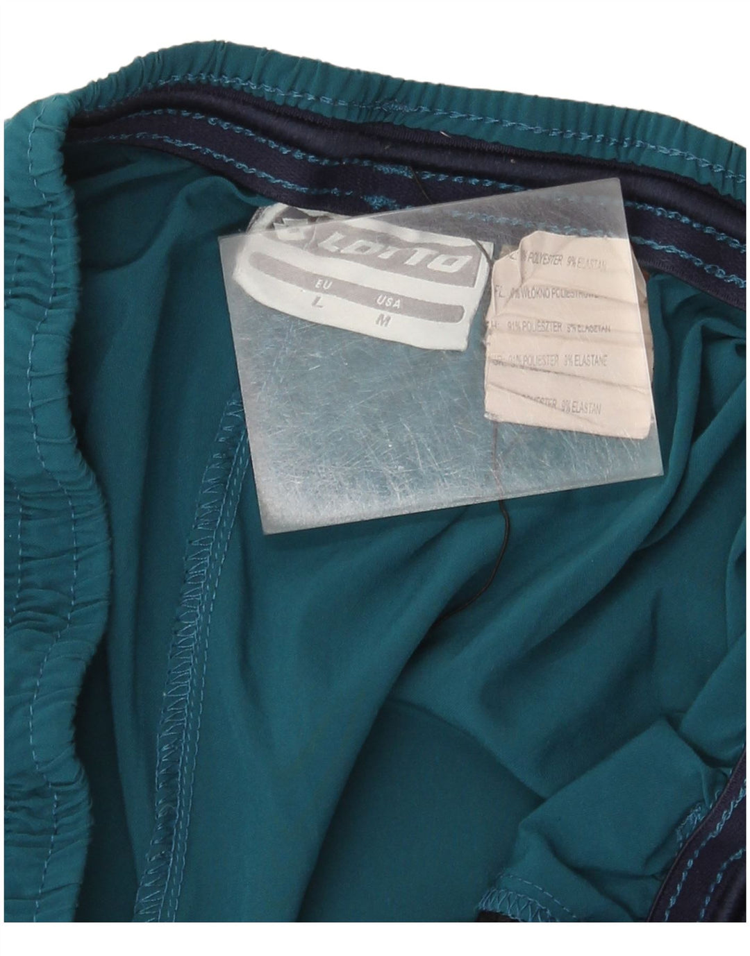 Lotto Mens Sport Shorts Grande Poliéster Azul