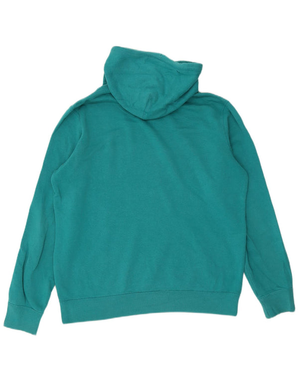 Nike Mens Hoodie Jumper Médio Algodão Verde