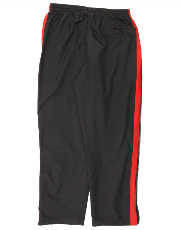 Calça de treino masculina NIKE XL preta colorblock poliéster