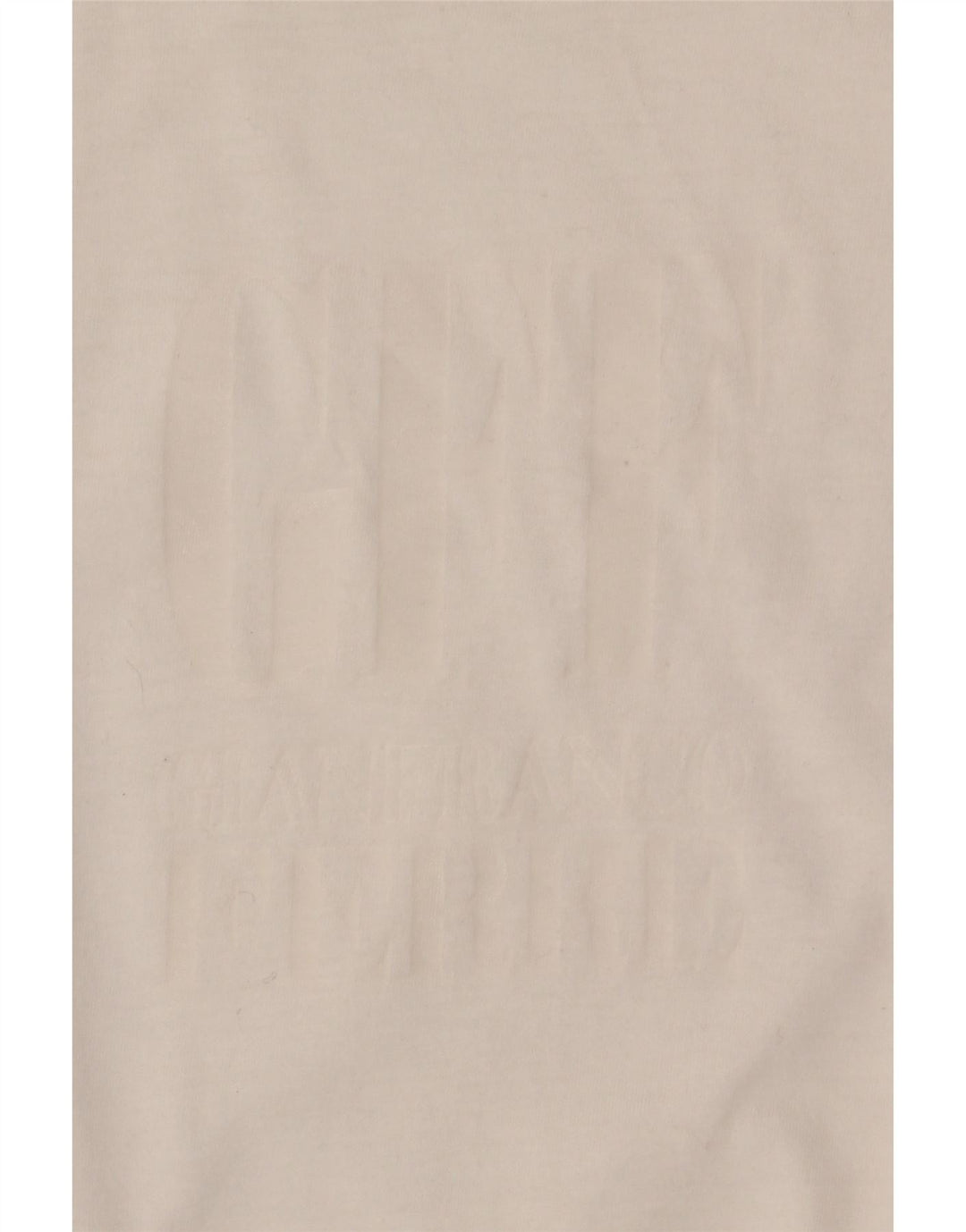 Camiseta gráfica masculina Gianfranco Ferre Top médio algodão branco