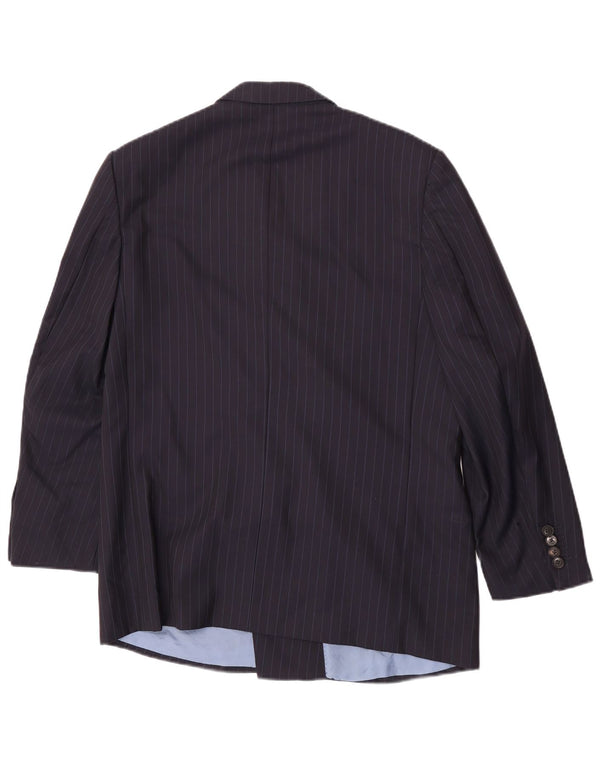 Jaqueta Blazer Masculina Ermenegildo Zegna IT 48 Médio Azul Marinho Clássico