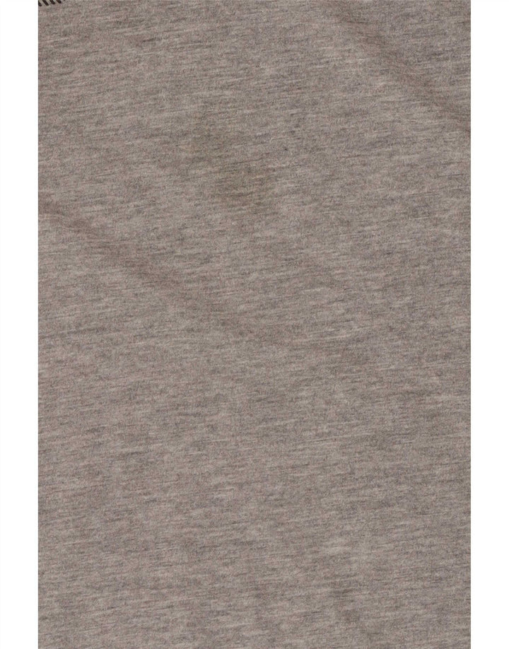 Camiseta gráfica masculina Billabong XL cinza manchada