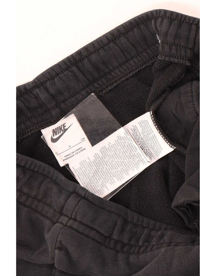 Nike Mens Treino Calças Joggers Pequeno Algodão Preto