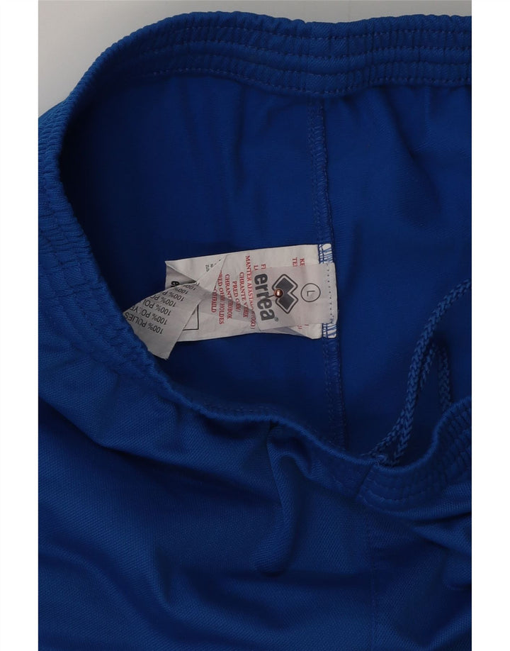 Calça de treino masculina ERREA Joggers grande poliéster azul