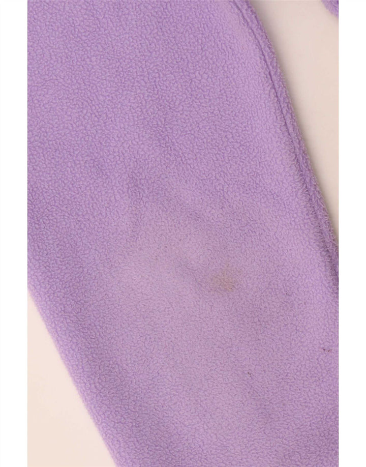 Jumper masculino Champion de lã com zíper e gola média poliéster roxo