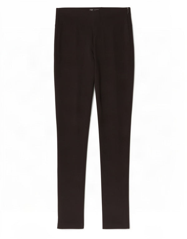 Zara Calça feminina casual slim grande W30 L34 poliéster preto