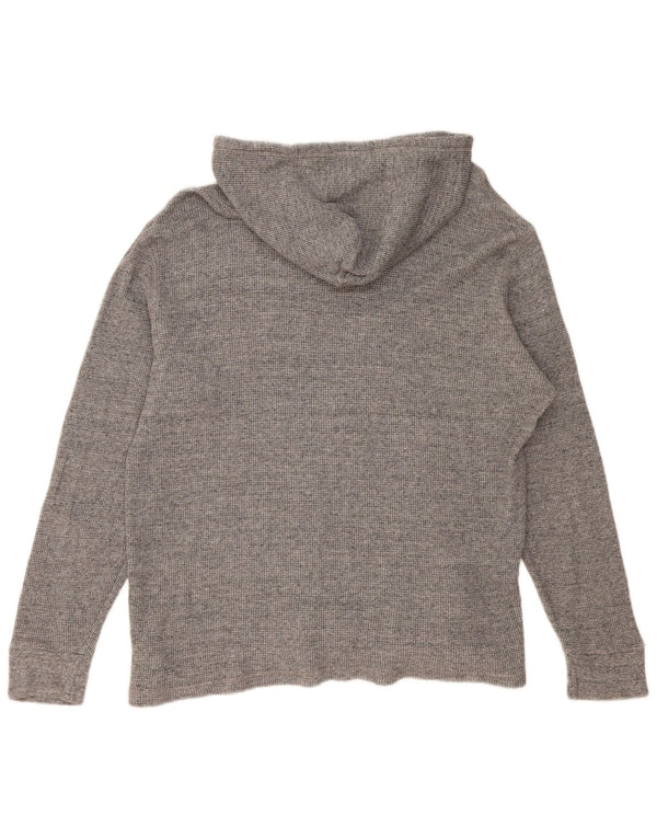 Polo Ralph Lauren moletom com capuz masculino XL algodão cinza