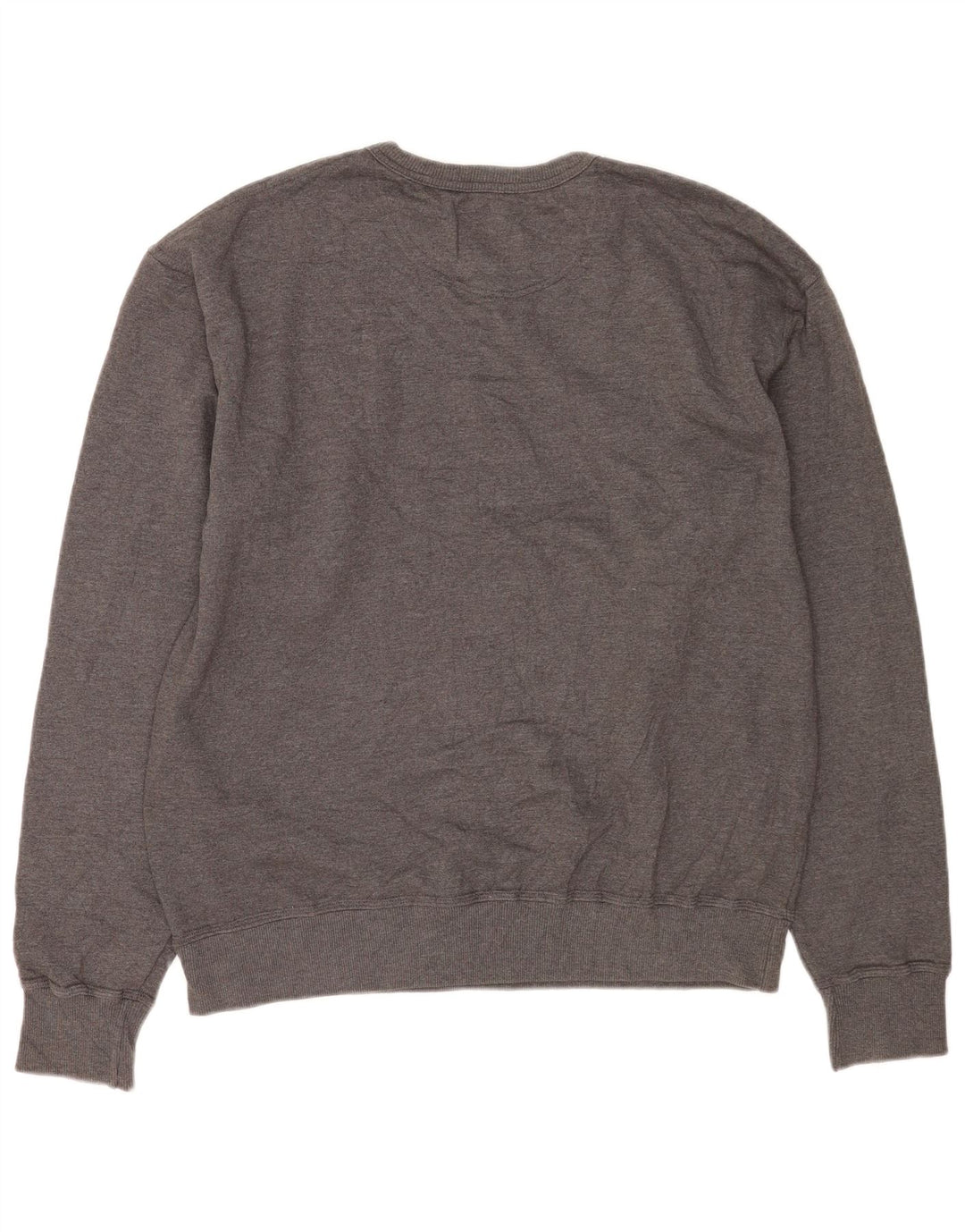 Champion moletom gráfico masculino jumper grande algodão cinza