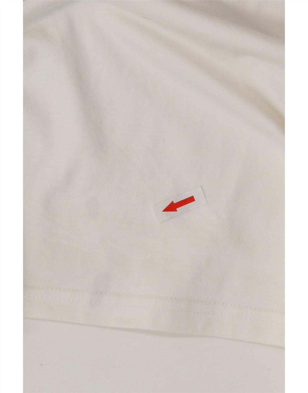 Converse Mens Graphic T-Shirt Top Grande Algodão Branco