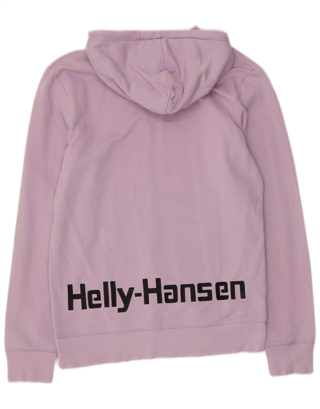 HELLY HANSEN Suéter masculino com capuz gráfico de ajuste regular pequeno algodão roxo