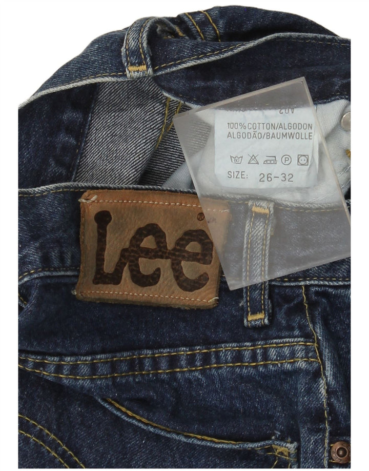 Calça jeans feminina Lee W26 L32 algodão azul