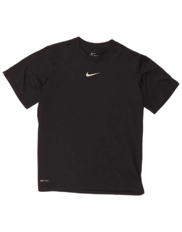 Camiseta Nike Boys Dri Fit Top 12-13 Anos Grande Poliéster Preto