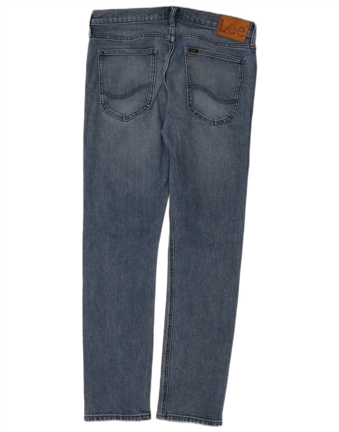 Lee Mens Luke Slim Jeans W32 L30 Azul Algodão