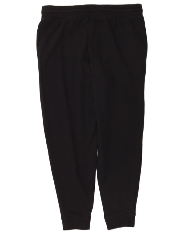 Calça de treino feminina Marks & Spencer Joggers Reino Unido 14 grande algodão preto