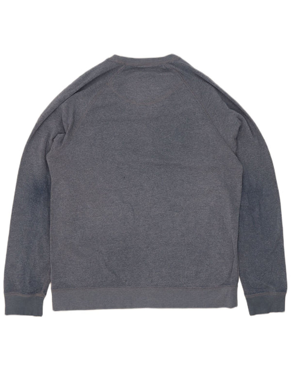 Suéter gráfico masculino Levi's grande azul poliéster