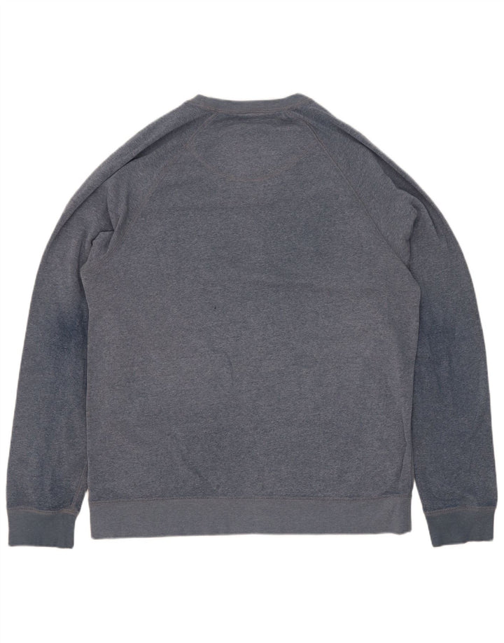 Suéter gráfico masculino Levi's grande azul poliéster