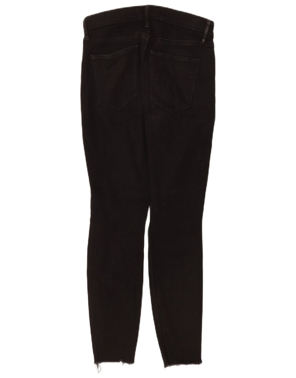 Jeans skinny feminino Gap W28 L27 algodão preto
