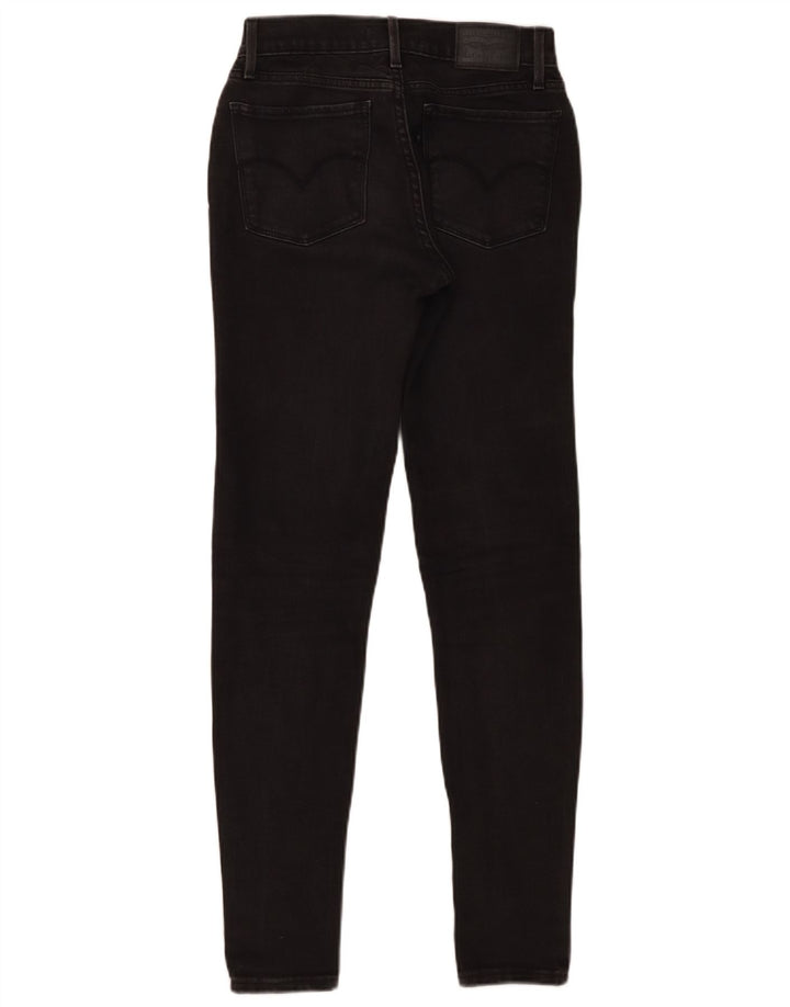 Calça jeans feminina Levi's 710 Super Skinny W26 L30 preta