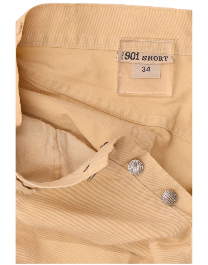 Calça casual reta masculina REPLAY W34 L31 bege