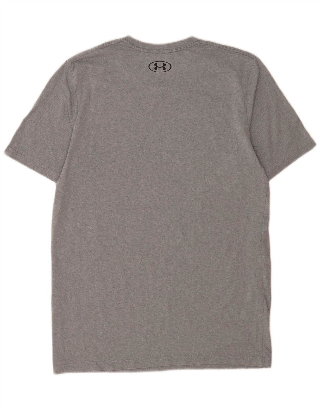 Camiseta gráfica masculina Under Armour pequena cinza