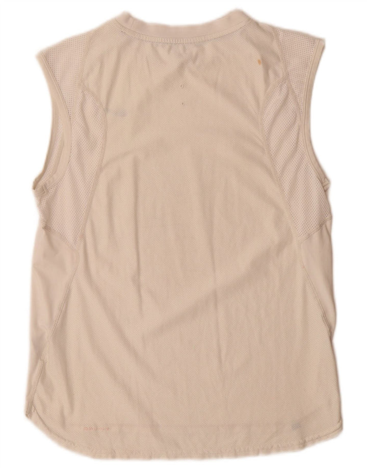 Colete Nike Masculino Top Pequeno Poliéster Branco