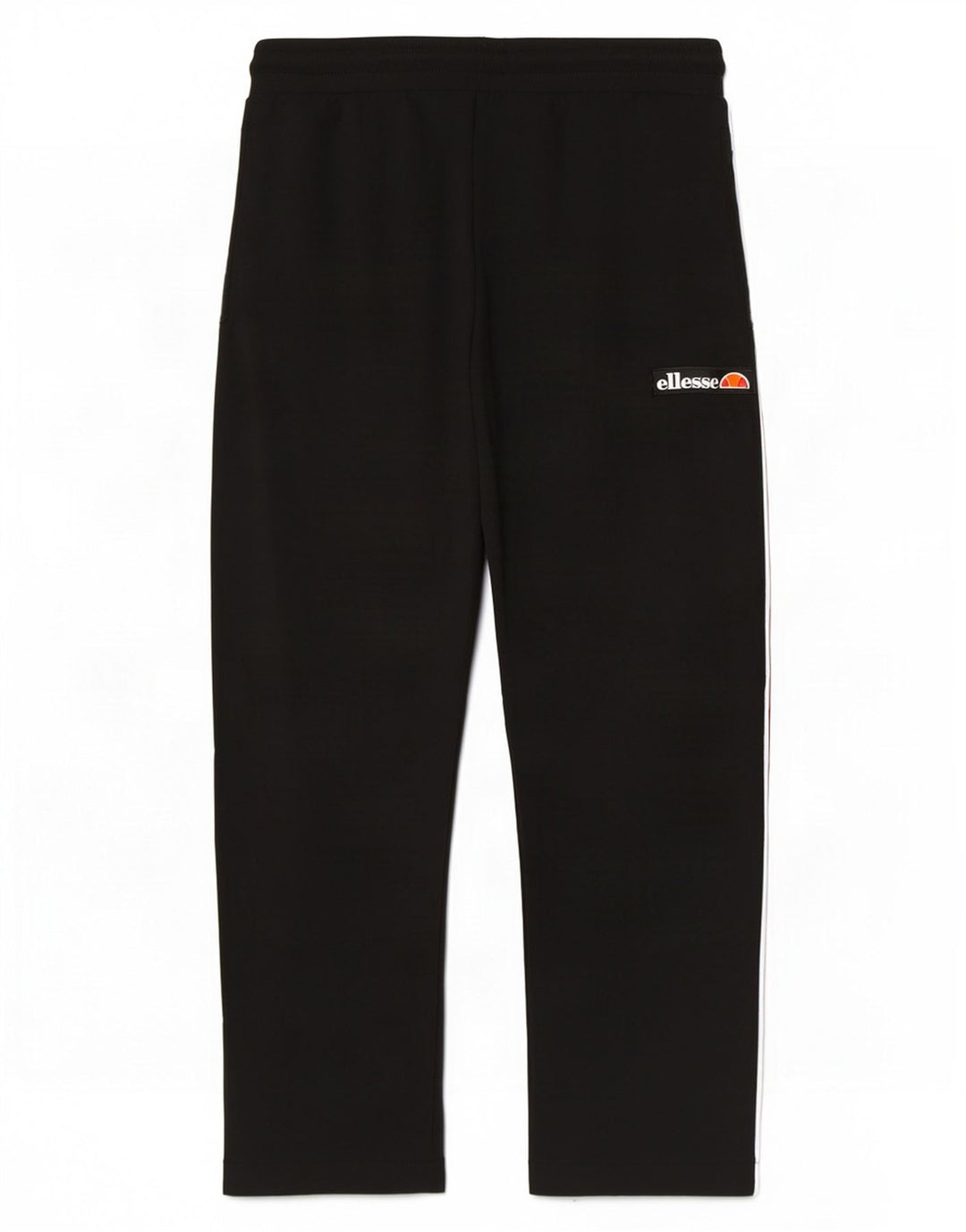 Calça de treino masculina Ellesse com estampa gráfica média preta de algodão colorblock