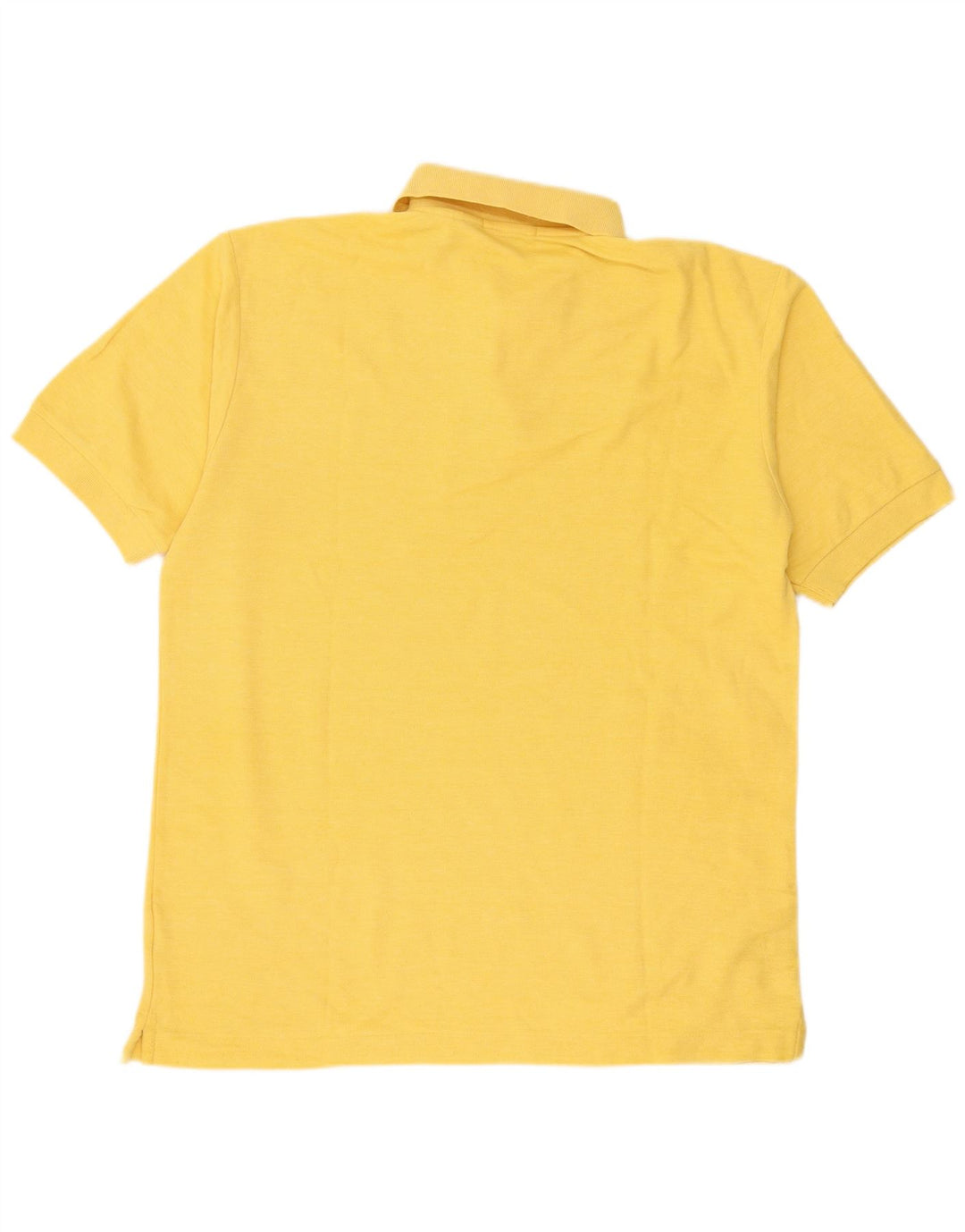 Camisa polo masculina Fila IT 50 algodão amarelo médio