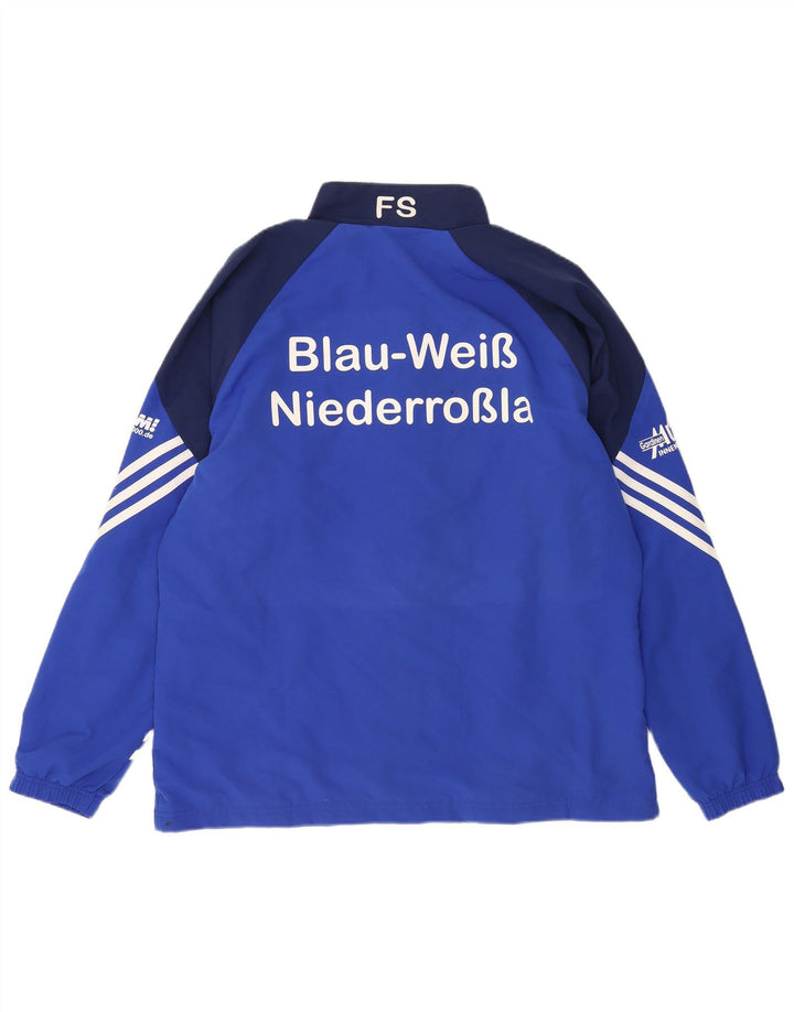 Jaqueta Adidas Masculina Graphic Tracksuit XL Azul Colorblock Poliéster