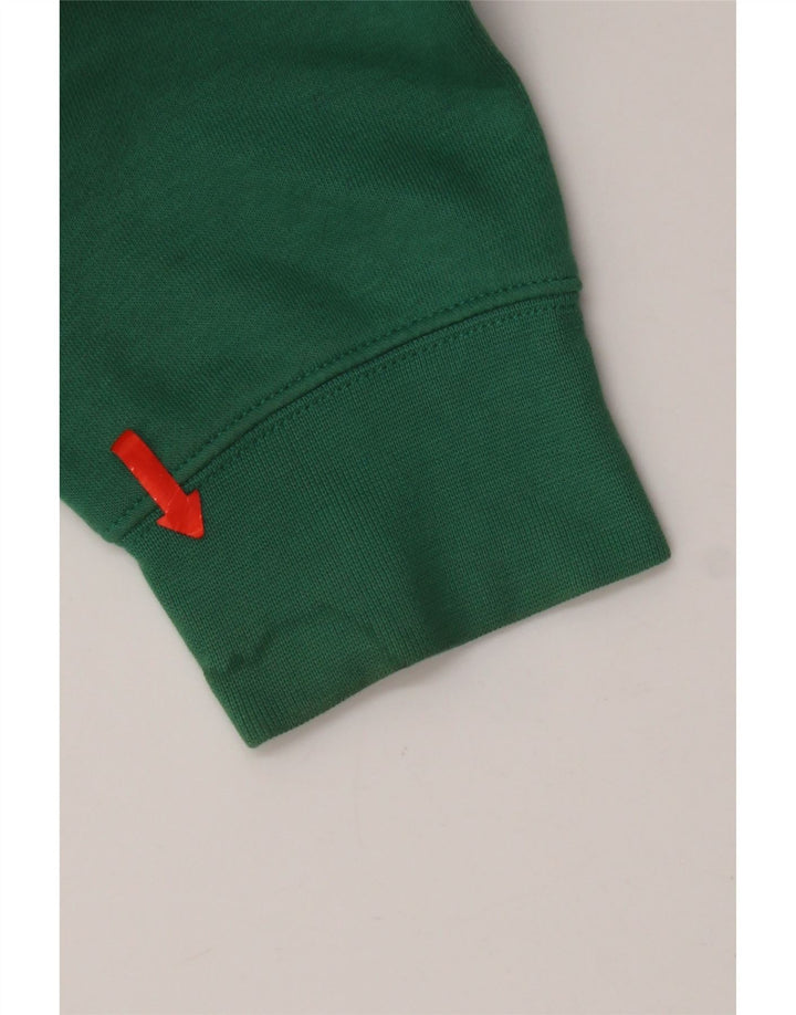 Nike Mens Hoodie Jumper Médio Algodão Verde