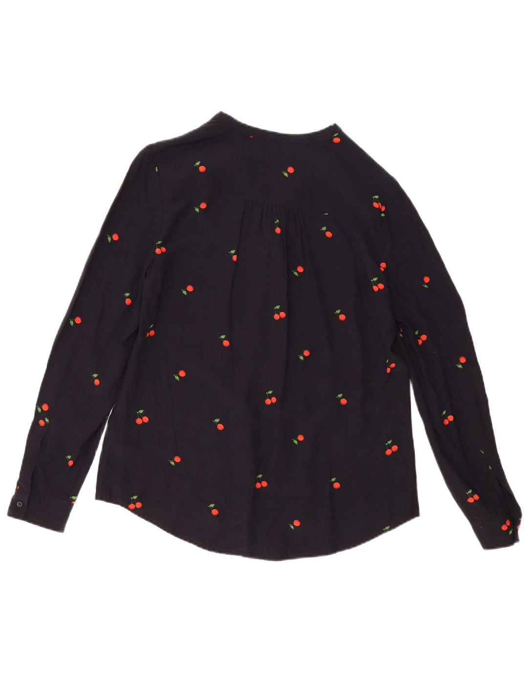 Blusa feminina de manga comprida oversized HOBBS UK 10 pequena floral preta