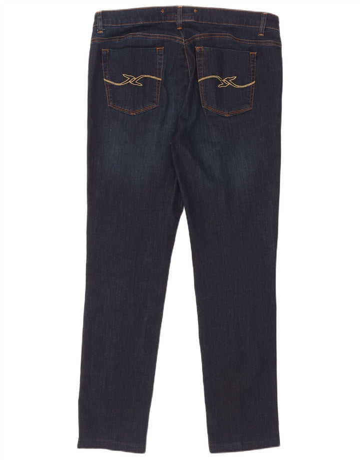 Trussardi Jeans Slim Feminino W33 L30 Azul Marinho