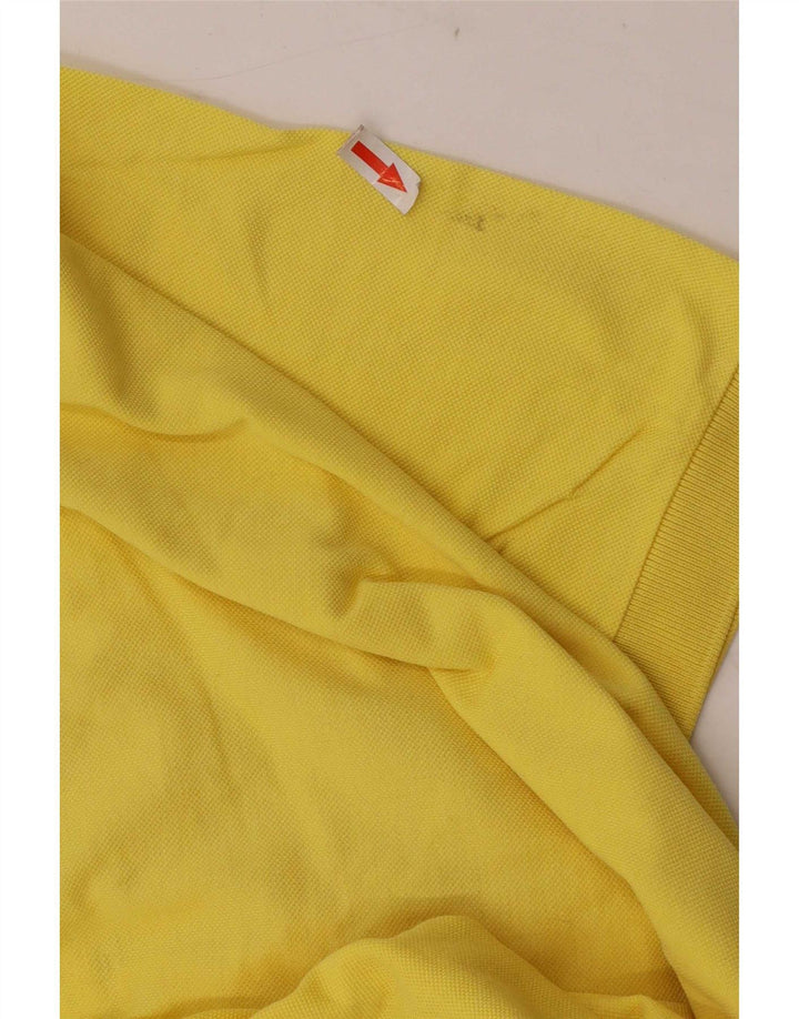 Camisa pólo masculina Sergio Tacchini 2XL algodão amarelo