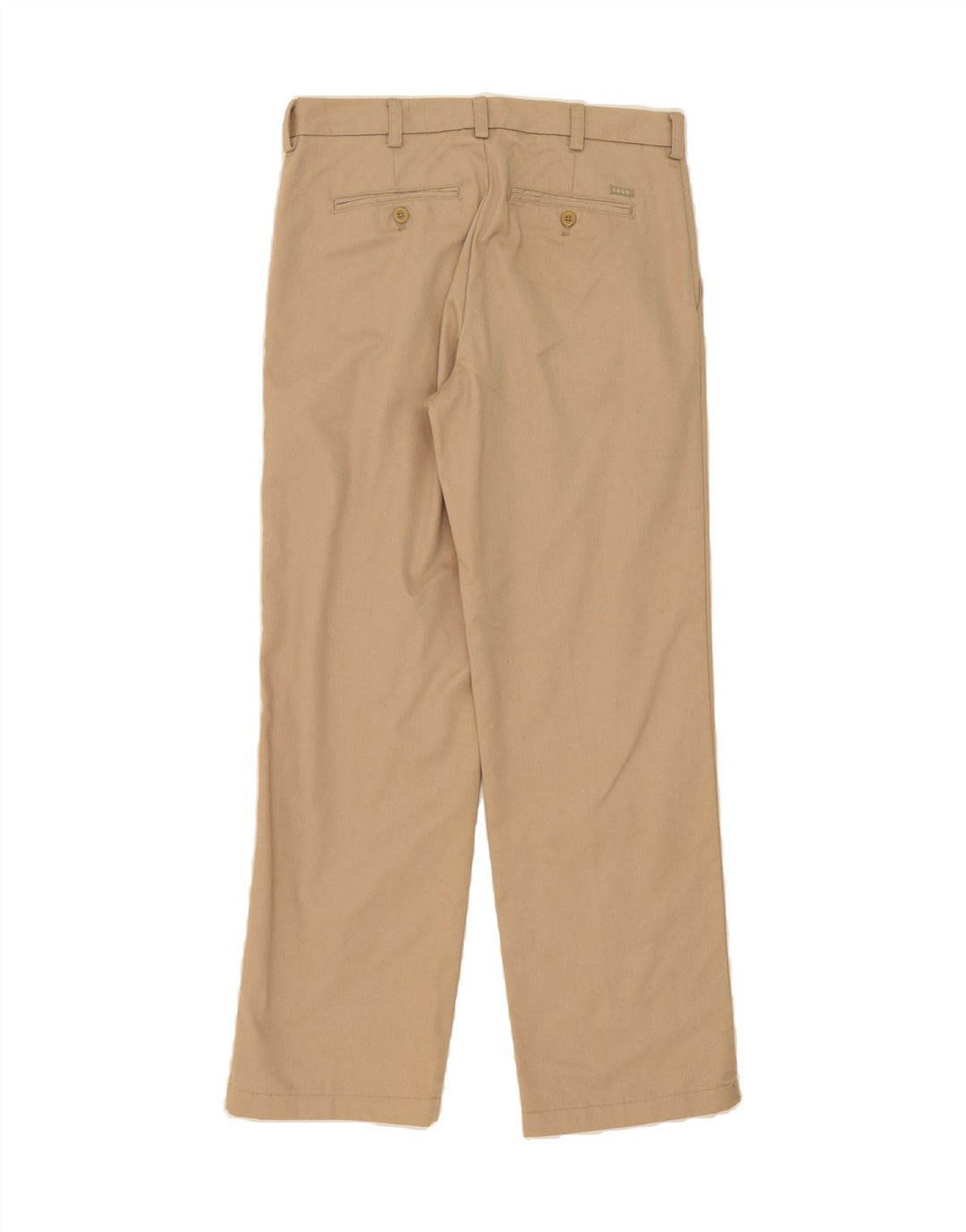 IZOD Mens Straight Chino Trousers W33 L32 Beige Cotton Vintage Izod and Second-Hand Izod from Messina Hembry 