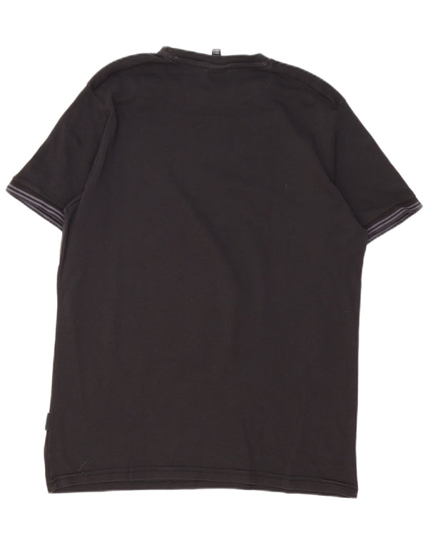 Camiseta masculina ELLESSE Top médio preto