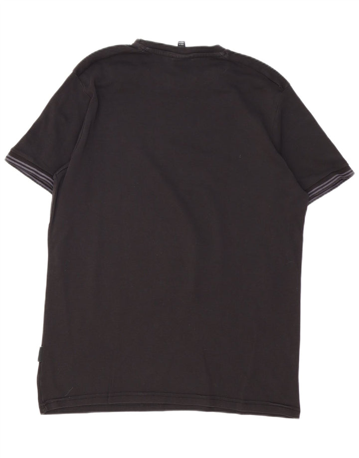 Camiseta masculina ELLESSE Top médio preto