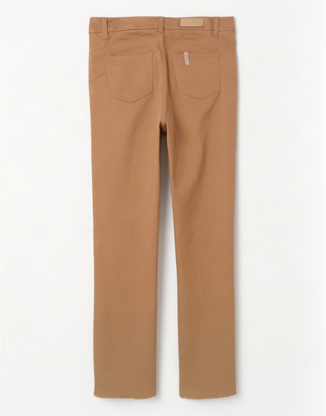 Calça feminina Liu Jo W28 L26 algodão marrom