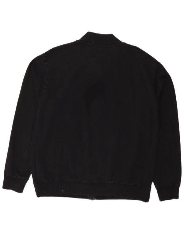 Nike Mens Treino Top Jaqueta Grande Algodão Preto