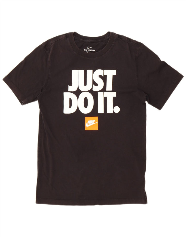 Camiseta Nike masculina gráfica top pequeno preto