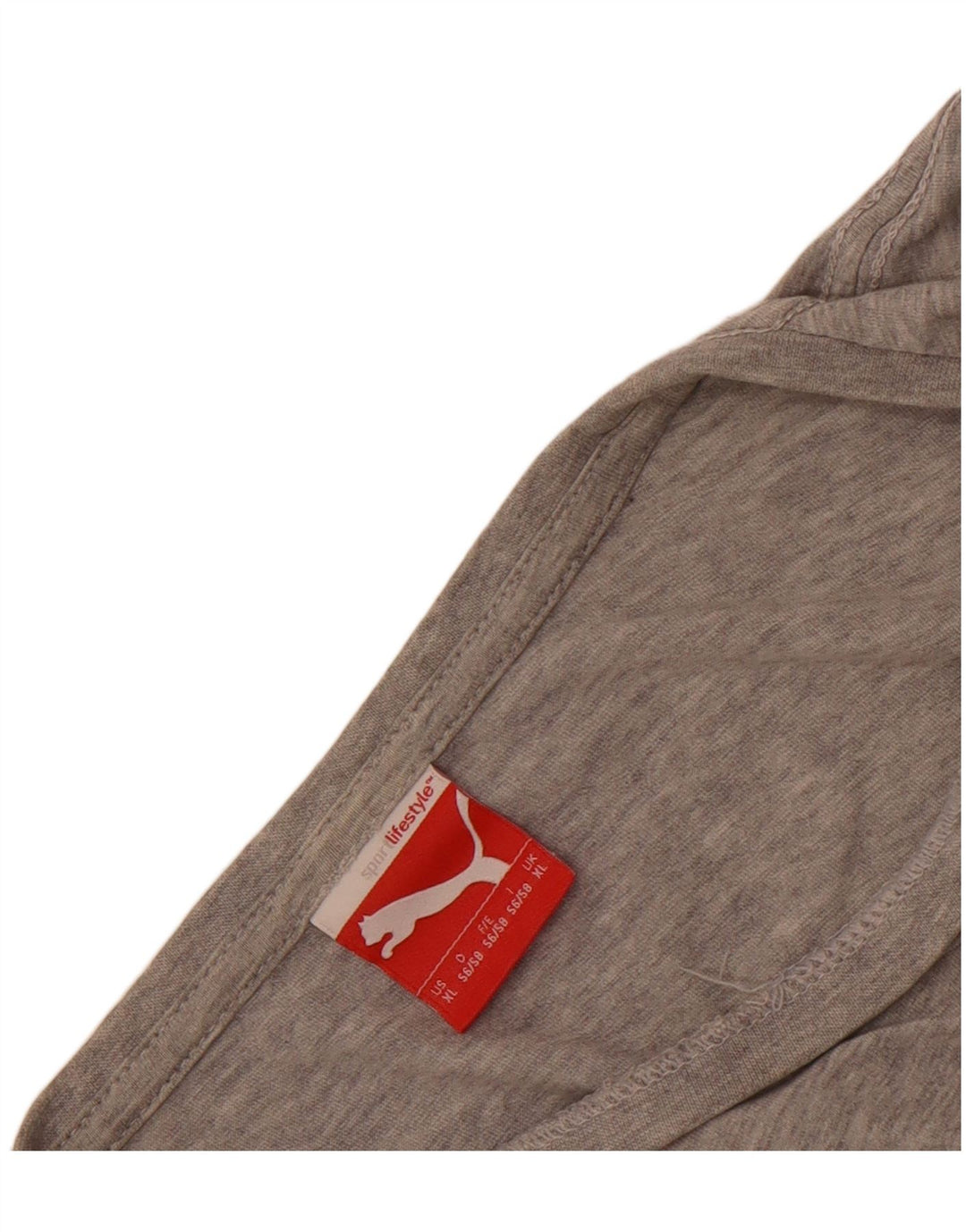 Camiseta masculina Puma Graphic Top XL cinza manchado