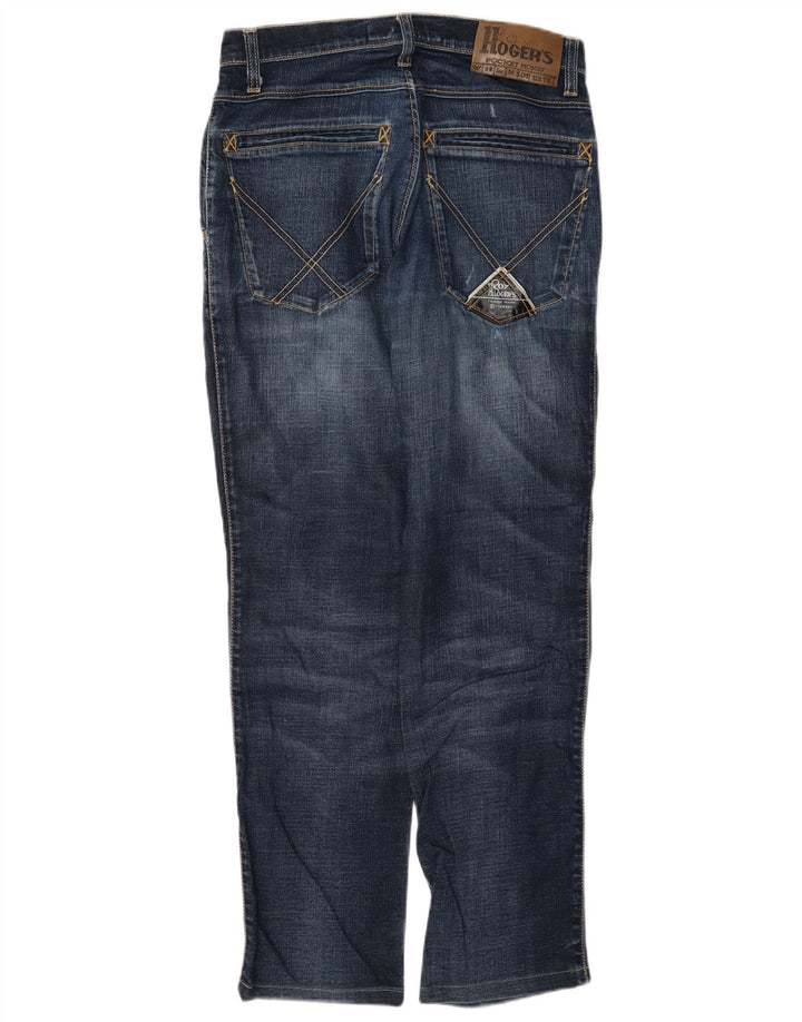 Calça jeans feminina Roy Rogers W29 L30 azul algodão