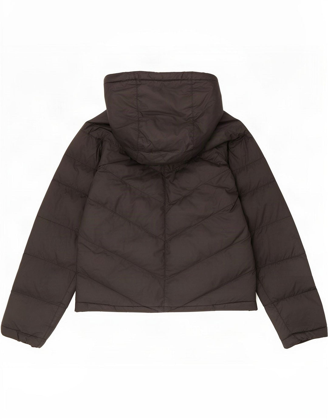 Jaqueta acolchoada com capuz Nike Boys 10-11 anos Poliéster preto médio