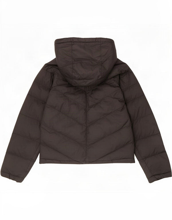 Jaqueta acolchoada com capuz Nike Boys 10-11 anos Poliéster preto médio