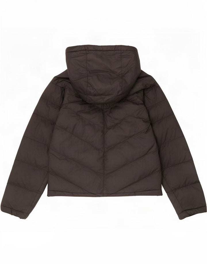 Jaqueta acolchoada com capuz Nike Boys 10-11 anos Poliéster preto médio