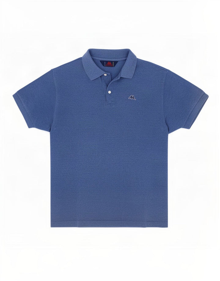 Camisa polo masculina Kappa XL algodão azul