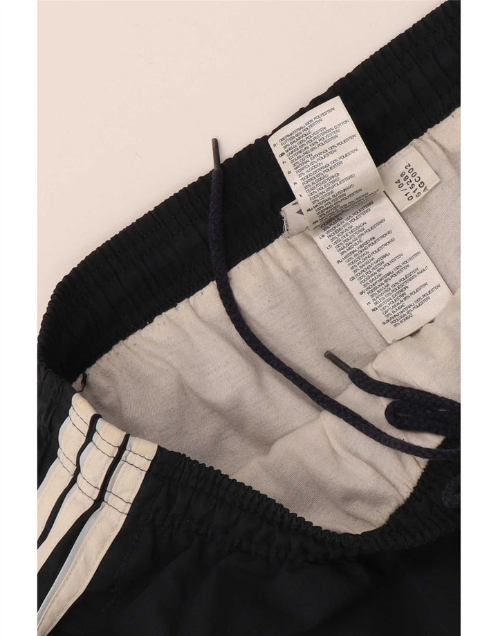 Adidas Mens Bermuda Sport Shorts Pequeno Poliéster Preto